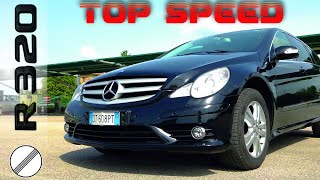 Mercedes R320 L CDI  Acceleration amp Top Speed [upl. by Tommi]