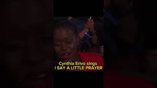 Cynthia Erivo sings I Say A Little Prayer by Aretha Franklinbroadway musical musicaltheatre [upl. by Ifar]