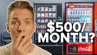 The TRUTH About the Vending Machine Business Side Hustle [upl. by Analat]