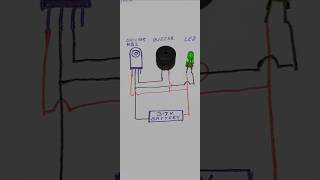 Make smoke detectorcircuit diagram electronic shortsfeed [upl. by Yevi465]