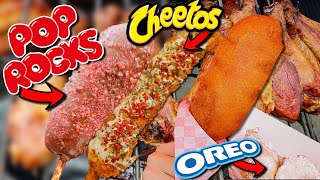 Most BIZARRE Unhealthy Fair Food VERSUS Healthiest Fair Food  Florida Is Crazy [upl. by Dorehs232]