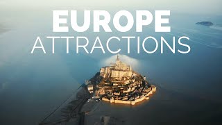 25 Top Tourist Attractions in Europe  Travel Video [upl. by Irahcaz550]