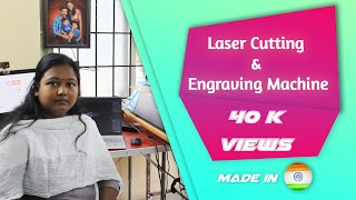 CO2 Laser Cutting amp Engraving Machine  Plotbot Plus Feedback Keerthi from Lifeimpressions Chennai [upl. by O'Donnell]