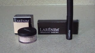 mineralash mascara y harmony concealer by larenim mineral reseña en español [upl. by Ardnasac]