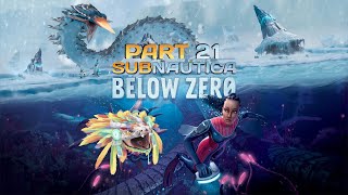 Serpent swims in Subnautica Below Zero Part 21 [upl. by Anaerda]