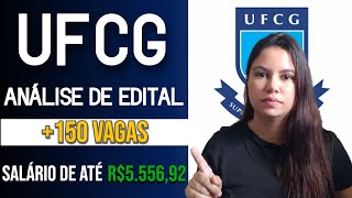 CONCURSO UFCG  ANÁLISE DO EDITAL SEM ENROLAÇÃO [upl. by Moulden478]