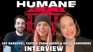 Jay Baruchel Emily Hampshire amp Caitlin Cronenberg Talk Deathly Dark Dystopian Satire HUMANE [upl. by Vitus508]