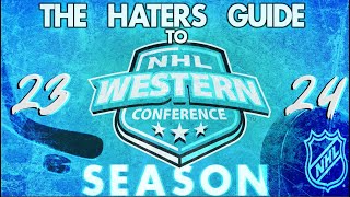 The Haters Guide to the 202324 NHL Season Western Conference AllStar Edition [upl. by Rekoob633]