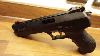 WEIHRAUCH  HW40 PCA 177 Recoiless Air Pistol [upl. by Ainimre166]