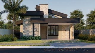 CASA COM 1 SUITE  DOIS QUARTOS TERRENO 1485 X 3200   P  206 [upl. by Eiffe]