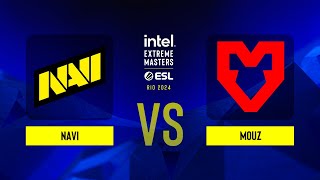 NAVI vs MOUZ  IEM Rio 2024  Grand Final [upl. by Mellitz281]