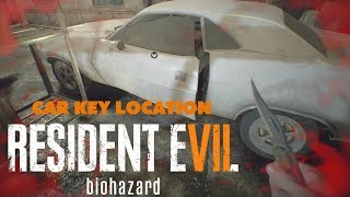 Jack Baker Garage Fight Car Key Location  Resident Evil Biohazard [upl. by Myrwyn879]