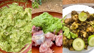 ഇത് ഉണ്ടാകാൻ പറ്റ്വൊ സക്കീർ ഭായിക്😎GREEN CHICKEN FRY RECIPE BY FOOD WARD FYZ shorts [upl. by Elazaro]