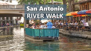 San Antonio River Walk quotThe Little Venicequot of Texas [upl. by Cowen527]