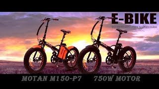 Addmotor Motan M150 Folding 750W Ebike Customer Review [upl. by Jamison480]