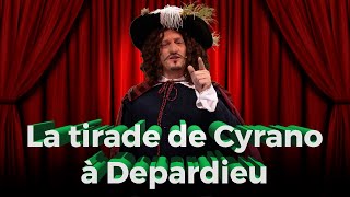 La tirade de Cyrano de Bergerac à Depardieu  James Deano  Le Grand Cactus 148 [upl. by Syman858]