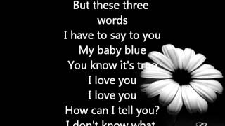 Lyrics I Love You Ed Sheeran [upl. by Iralam]