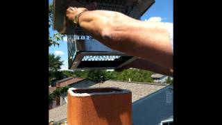 Installing A Top Lock Chimney Damper by Rockford Chimney Supply [upl. by Horgan]