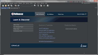 netbeans download install darcula theme external files [upl. by Haibot]