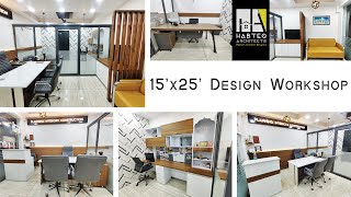 Architects Office Tour  15X25 Design Workshop [upl. by Atnuahc888]