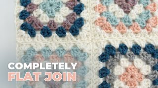 The Easiest and Fastest Way to Join Granny Squares [upl. by Ewold]