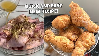 Quick and Easy Crispy Fried Chicken Recipe [upl. by Darcee473]