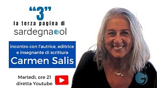 🔴 DIRETTA  quotTrequot conversazione con Carmen Salis [upl. by Pyotr]