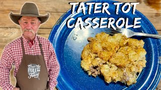 Tater Tot Casserole  Cheap and Easy Recipe [upl. by Theodora]