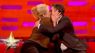 Meryl Streep Kisses Super Smooth Mark Ruffalo  The Graham Norton Show [upl. by Ydne691]