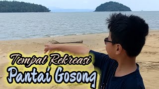 RekreasiJalanJalan Di Pantai Gosong  Sungai Raya Kalimantan Barat [upl. by Nahsez]