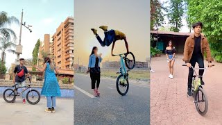 BMX Cycle Stunt  New bmx cycle stunt tik tok video  BMXCycleStunt [upl. by Noemis]