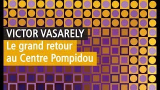 Vasarely crée lévénement au Centre Pompidou  Lexposition en Vidéo YouTube  Paris [upl. by Hughett44]