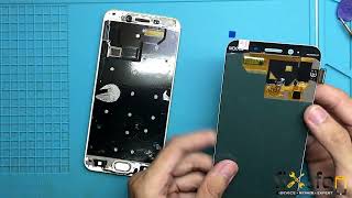 OPPO R9S LCD REPLACEMENT  TUTORIAL CARA TUKAR LCD OPPO R9S [upl. by Attelocin]