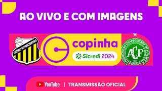 JOGO COMPLETO G NOVORIZONTINO X CHAPECOENSE SC  PRIMEIRA FASE  COPINHA SICREDI 2024 [upl. by Keavy]