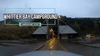 Whittier Bay Campground  Video Tour  Alaska [upl. by Ynohta]