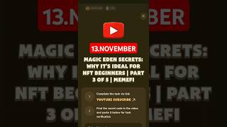 Magic Eden Secrets Why It’s Ideal for NFT Beginners  Part 3 of 5  memeficode [upl. by Aldrich809]