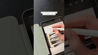 Pencil settings in Procreate for smoother drawing [upl. by Yemac]