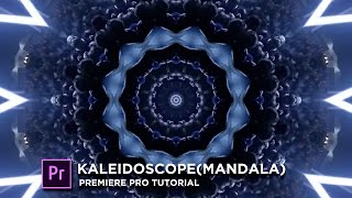 Kaleidoscope Effect Mandala Loop Premiere Pro Tutorial [upl. by Ennavoj687]