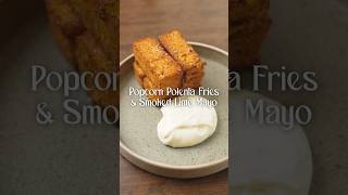 Popcorn Polenta Fries amp Smoked Lime Mayo [upl. by Birkle]