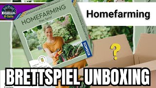 Homefarming  Das Brettspiel  📦 Unboxing Spiel von KOSMOS  DieHausis BSeite [upl. by Nirra961]