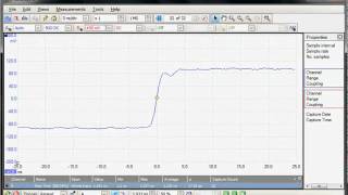 PicoScope 6 Making Rise Time Measurements [upl. by Lytle]