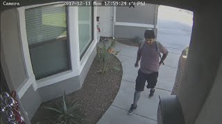 Phoenix homeowner takes on porch pirate [upl. by Oenire]