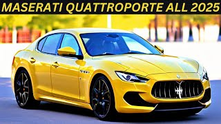 Maserati Quattroporte All 2025 ReviewInteriorExteriorFirst LookFeaturesPriceAJ Car Point 2024 [upl. by Hsizan]