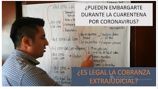 ¿Cómo procede el embargo por un crédito Cobranza extrajudicial [upl. by Jerrylee]