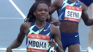 Christine Mboma Wins EIGHTH 200m Race Of The Season [upl. by Burrows895]