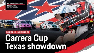 Circuit of The Americas Highlights 2024 Porsche Carrera Cup North America [upl. by Clevey]