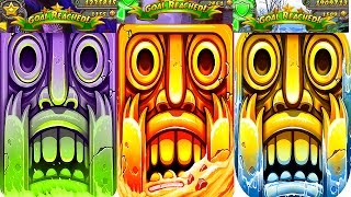 Temple Run 2 Global Challenges ➤ Spooky Summit VS Blazing Sands VS Frozen Shadows HD [upl. by Novanod432]