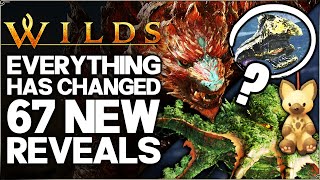 Monster Hunter Wilds  ALL 67 New INCREDIBLE Gameplay Trailer Reveals  Apex Secrets Locale amp More [upl. by Ataynik]