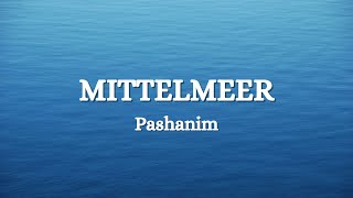 Pashanim  Mittelmeer Lyrics [upl. by Sdlonyer]