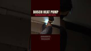 Bosch HVAC line set installation [upl. by Nelon828]